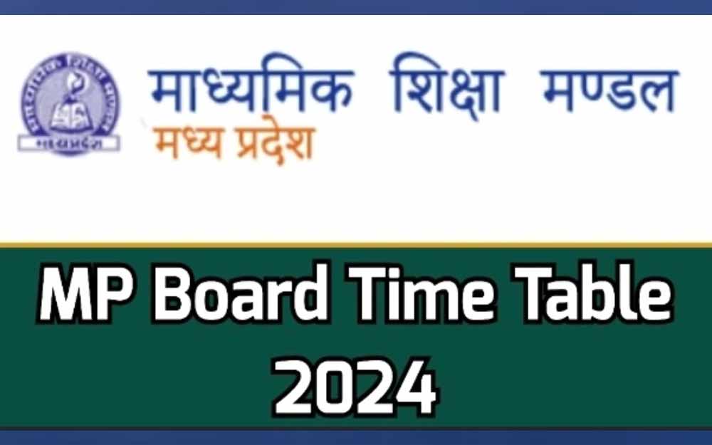 एमपी बोर्ड की ओर से जारी टाइम टेबल के अनुशार 10वीं की परीक्षा 27 फरवरी से और 12वीं की परीक्षाएं 25 फरवरी से होगी शुरू