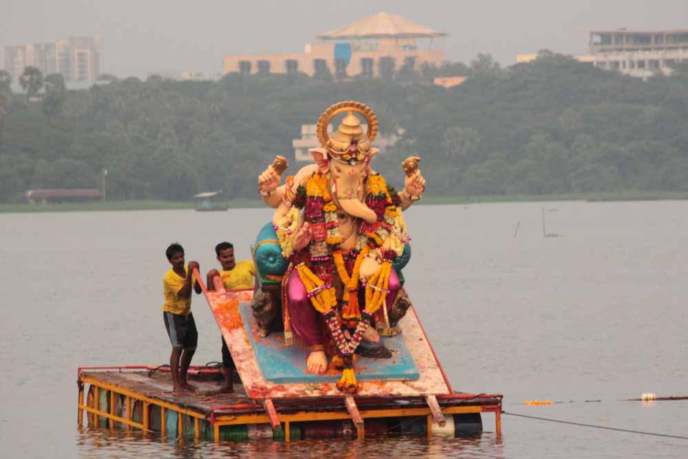 आज भोपाल में इन घाटों पर होगा गणपति विसर्जन, भव्य झांकियों में सवार होकर निकलेंगे बप्पा, देखें लिस्ट