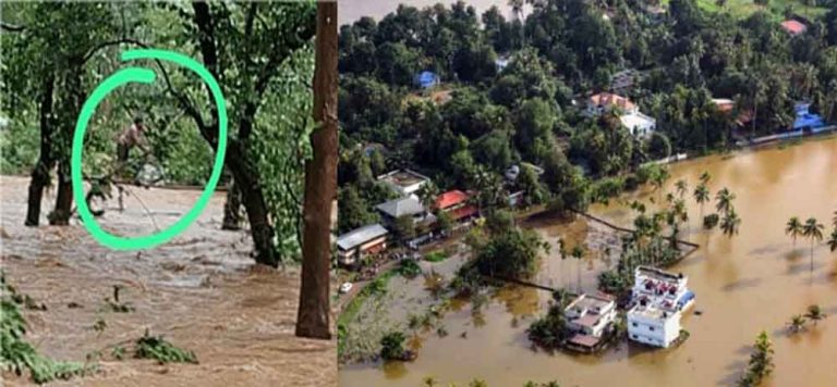 छत्तीसगढ़-कांकेर में बाढ़ में बोलेरो फंसने पर नगर पंचायत अध्यक्ष संग अन्य का किया रेस्क्यू