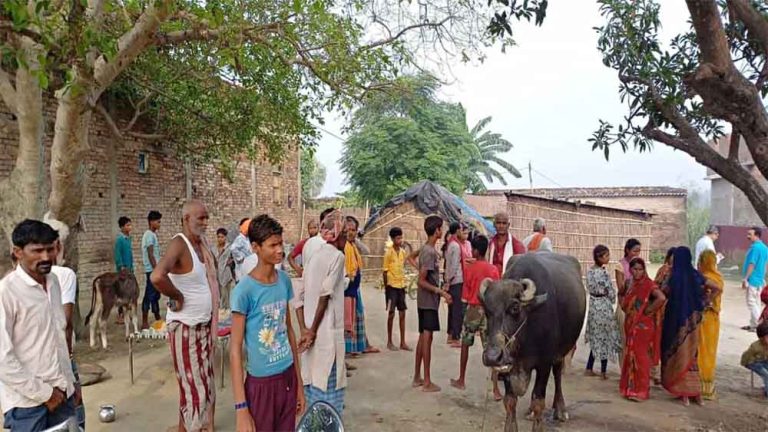 बिहार-गोपालगंज में बदमाशों ने किसान को उसके घर पर ही मारी पांच गोलियां