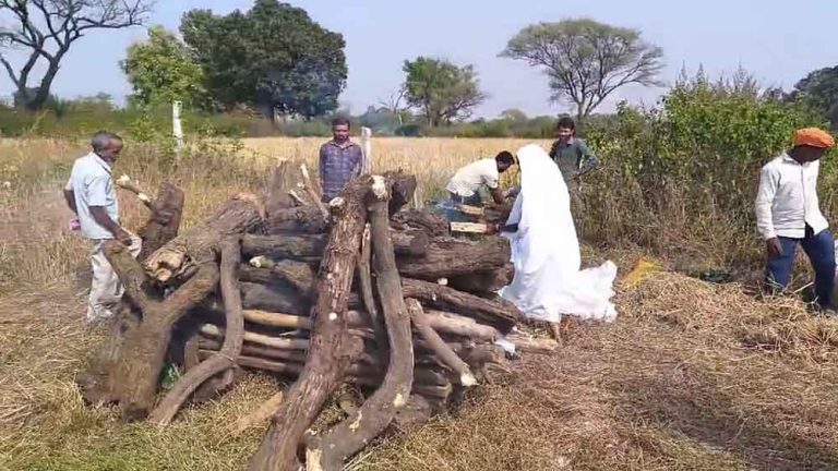 छत्तीसगढ़-कोरिया में भतीजे ने मांगे पैसे या जमीन तो बेबस पत्नी ने दी पति को मुखाग्नि