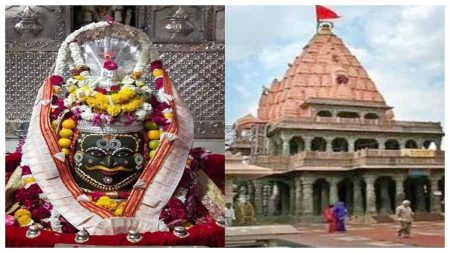 महाकालेश्वर मंदिर में 31 दिसंबर और 1 जनवरी को श्रद्धालुओं के लिए की गई विशेष व्यवस्था