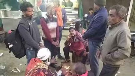 छत्तीसगढ़-पेंड्रा गौरेला मरवाही में पहाड़ी बर्फबारी और सर्द हवाओं ने बढ़ाई ठिठुरन