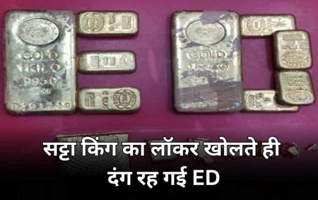 MP में सट्टेबाजी आरोपी के बैंक लॉकर से मिला 3.5 किलो से ज्यादा सोना: ED