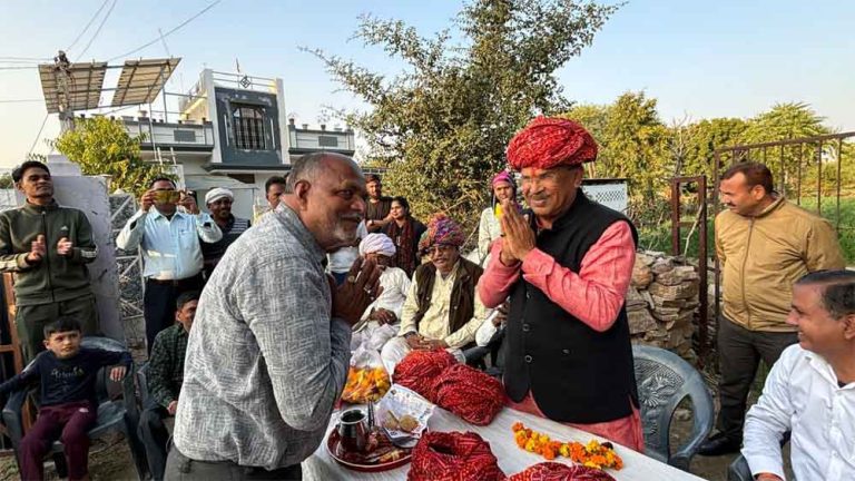 राजस्थान-अजमेर में विधानसभा अध्यक्ष ने किया विकास कार्यों का शुभारम्भ