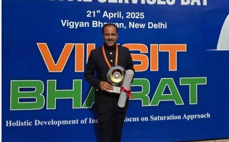प्रधानमंत्री मोदी ने सिविल सेवा दिवस पर नालंदा के डीएम को मिला पुरस्कार