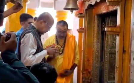 मां नर्मदा के दर्शन करने अमरकंटक पहुंचे छत्तीसगढ़ के राज्यपाल